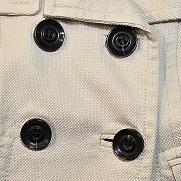 Mango Suit Beige Fitted Button Up Jacket (US X Small) - Picture 4 of 16